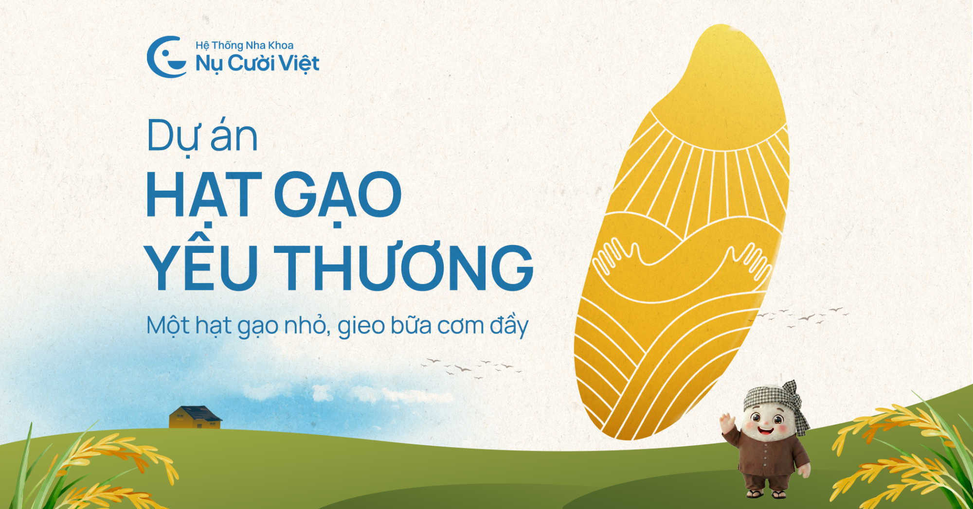 dự án hạt gạo yêu thương