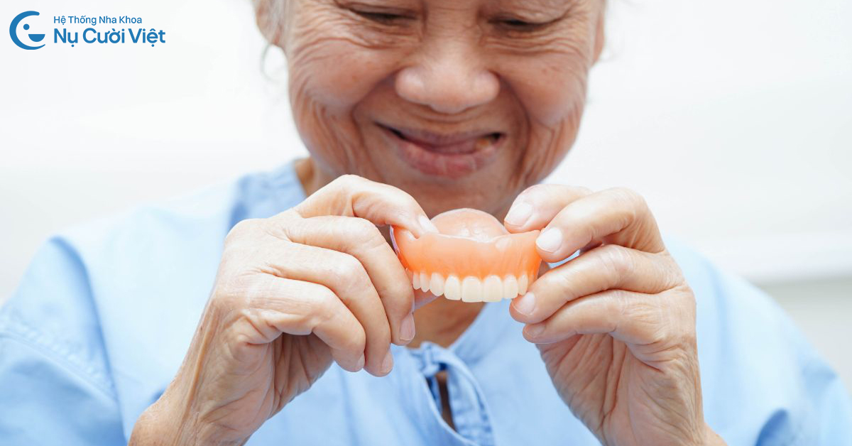 giải pháp mất răng đeo hàm tháo lắp