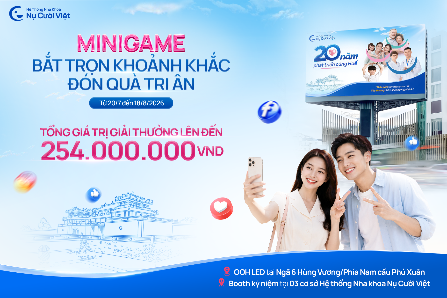 Nụ Cười Việt - THỂ LỆ THAM GIA MINIGAME