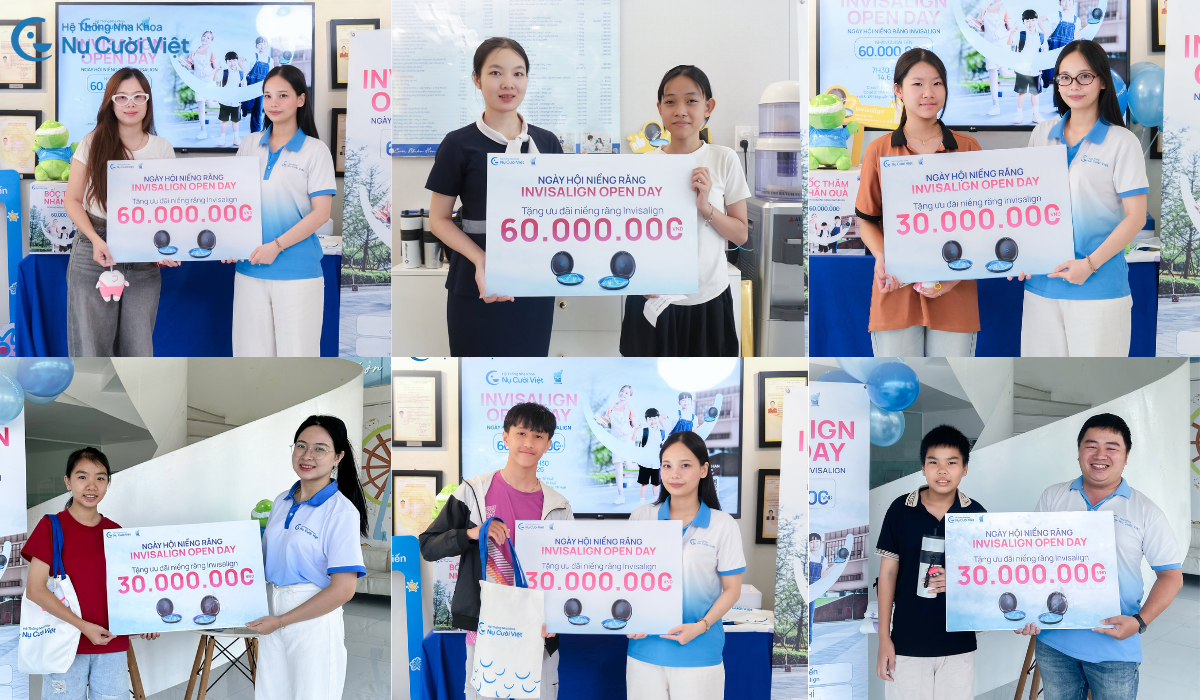 ngày hội niềng răng invisalign tại nha khoa nụ cười việt