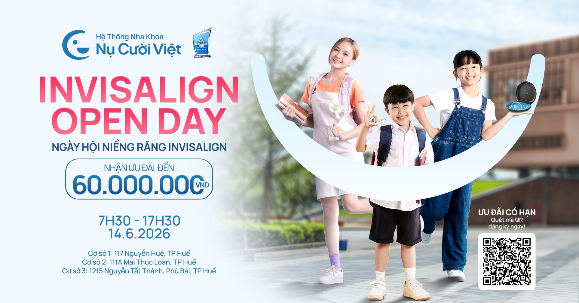 ngày hội niềng răng invisalign openday 2026