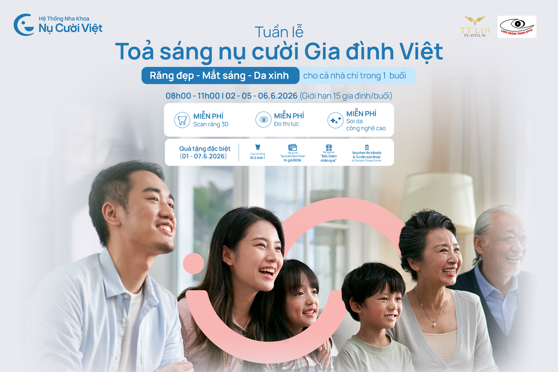 Nụ Cười Việt - TUẦN LỄ KHÁM SỨC KHỎE GIA ĐÌNH MIỄN PHÍ