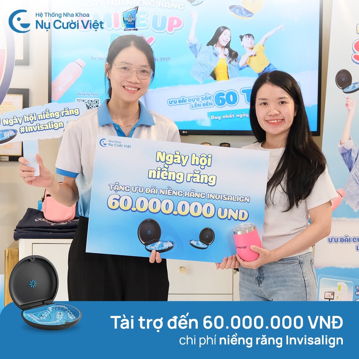 ưu đãi ngày hội niềng răng invisalign 2026
